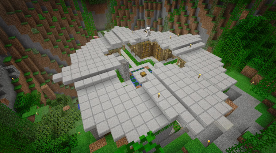 Let's Play Minecraft Xbox One - Jungle Base